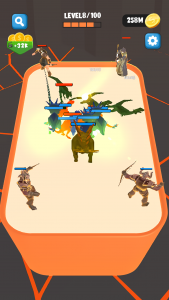 اسکرین شات 4 بازی Merge Dinosaur - Fuse & Fight