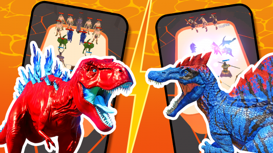 اسکرین شات بازی Merge Dinosaur - Fuse & Fight 2