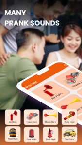 اسکرین شات 1 برنامه Crazy Air Horn Sounds