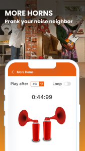 اسکرین شات 5 برنامه Crazy Air Horn Sounds