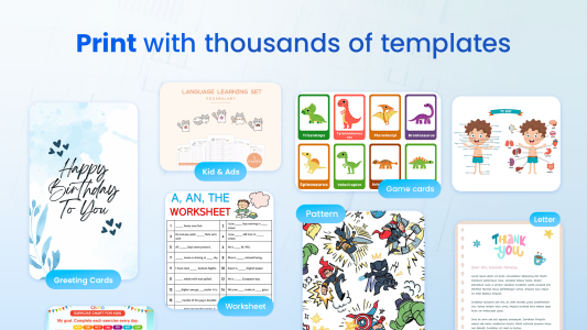 اسکرین شات 1 برنامه Mobile Printer: Simple Print