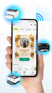 اسکرین شات 3 برنامه Mobile Printer: Simple Print