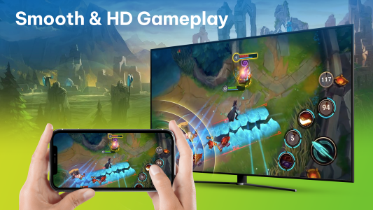 اسکرین شات 4 برنامه Connect the phone to TV