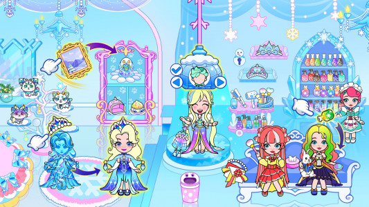 اسکرین شات 2 بازی Ice Princess World Castle Life