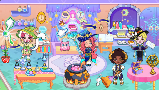 اسکرین شات 5 بازی Ice Princess World Castle Life
