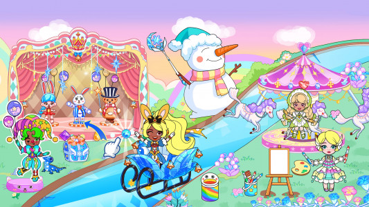اسکرین شات 3 بازی Ice Princess World Castle Life