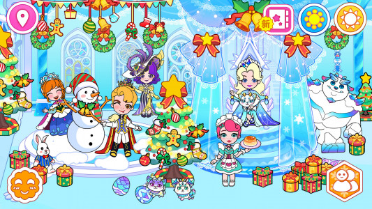 اسکرین شات 1 بازی Ice Princess World Castle Life