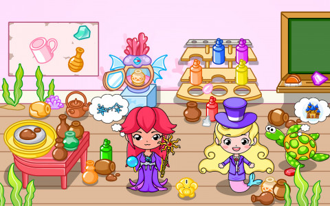 اسکرین شات بازی Mermaid Princess Town Design 6