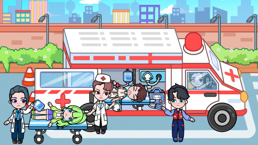 اسکرین شات 1 بازی Town Life Busy Hospital