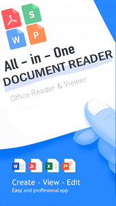 اسکرین شات برنامه Document Reader - PDF, excel 1