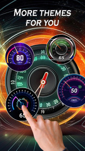 اسکرین شات برنامه GPS Speedometer & HUD Odometer 6