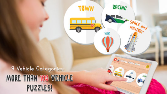اسکرین شات بازی Vehicles Puzzle for Kids: Preschool 8