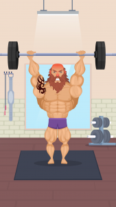 اسکرین شات بازی Muscle Man Clicker-Gym Workout 4