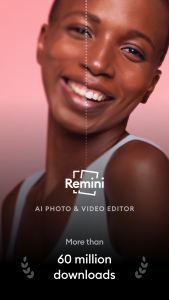 اسکرین شات برنامه Remini - AI Photo Enhancer 1