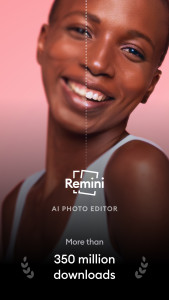 اسکرین شات 1 برنامه Remini - AI Photo Enhancer