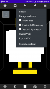 اسکرین شات برنامه Voxel editor 3D - FunVoxel 8