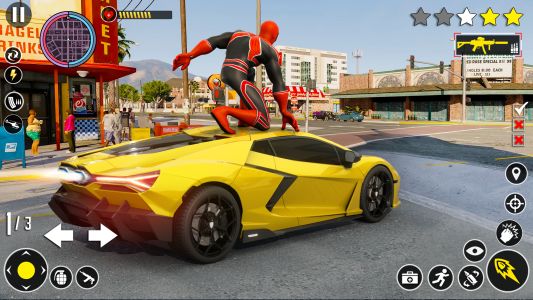 اسکرین شات 4 برنامه Open World Games Spider Game