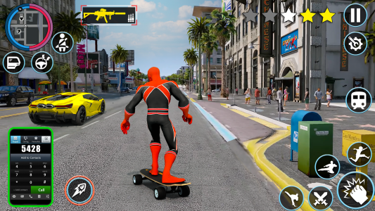 اسکرین شات 7 برنامه Open World Games Spider Game