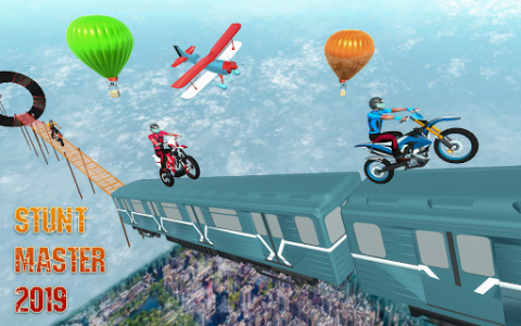 اسکرین شات برنامه Bike Racing Master Extreme Ramp Stunt 2