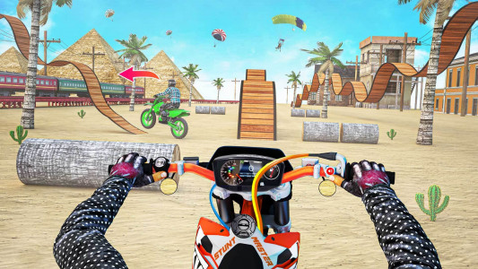 اسکرین شات برنامه Bike Stunt Games Bike games 3D 5