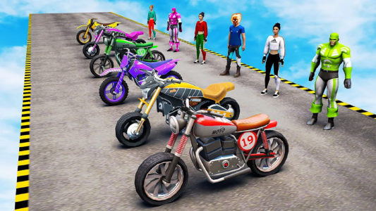 اسکرین شات برنامه Bike Stunt Games Bike games 3D 7