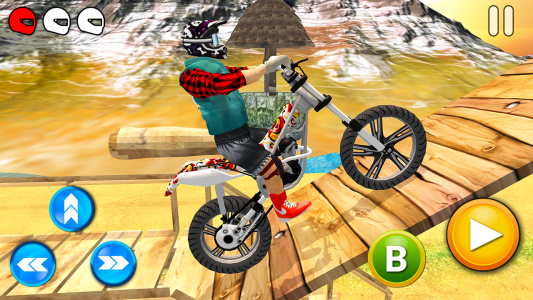 اسکرین شات بازی Tricky Bike Racing With Crazy  3