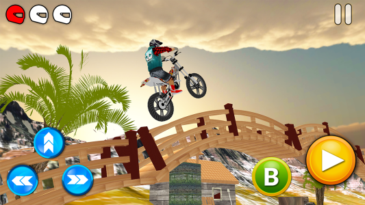اسکرین شات 1 بازی Tricky Bike Racing With Crazy