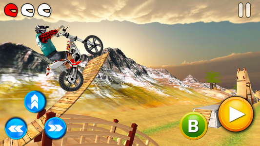اسکرین شات بازی Tricky Bike Racing With Crazy  2