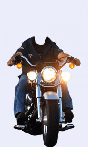 اسکرین شات برنامه Man Bike Rider Photo Editor 1