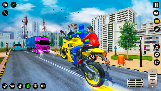 اسکرین شات برنامه Bike Stunt 3D Bike Racing Game 1