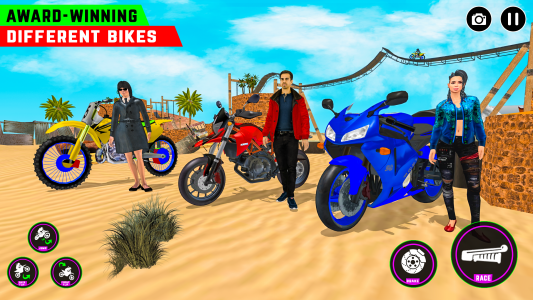 اسکرین شات برنامه Bike Stunt 3D Bike Racing Game 4