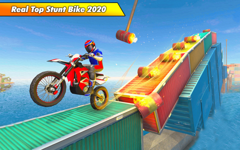 اسکرین شات برنامه Bike Stunt Racing Games 3D 3