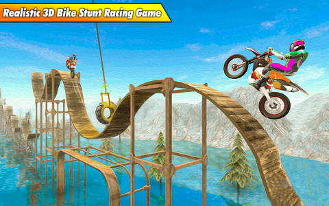 اسکرین شات برنامه Bike Stunt Racing Games 3D 7