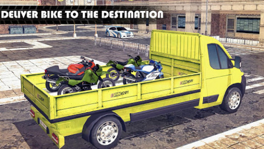 اسکرین شات بازی Bike Transport Heavy truck 2