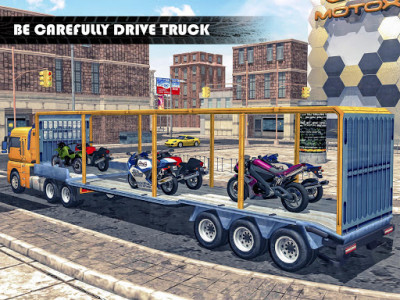 اسکرین شات بازی Bike Transport Heavy truck 5