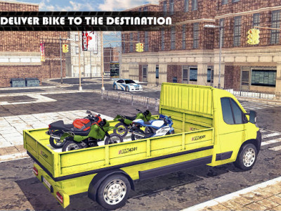 اسکرین شات بازی Bike Transport Heavy truck 6