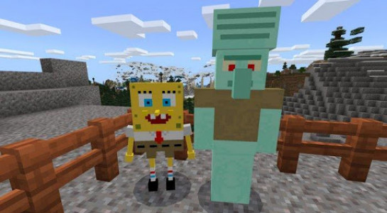 اسکرین شات برنامه Mod Bikini Bottom Pineapple House for Minecraft 1