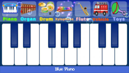 اسکرین شات بازی Blue Piano 3