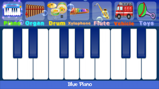 اسکرین شات بازی Blue Piano 1