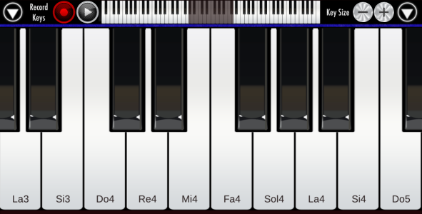 اسکرین شات 4 بازی Real Piano