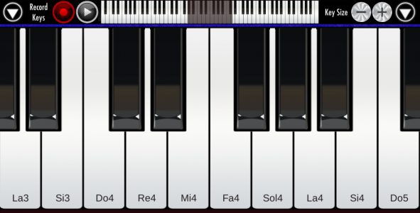 اسکرین شات بازی Real Piano 4