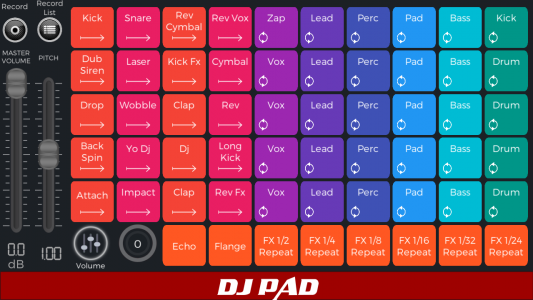 اسکرین شات برنامه DJ PADS - Become a DJ 1