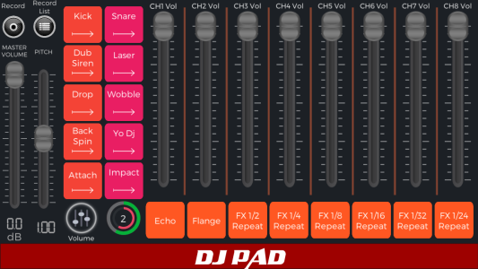 اسکرین شات 5 برنامه DJ PADS - Become a DJ