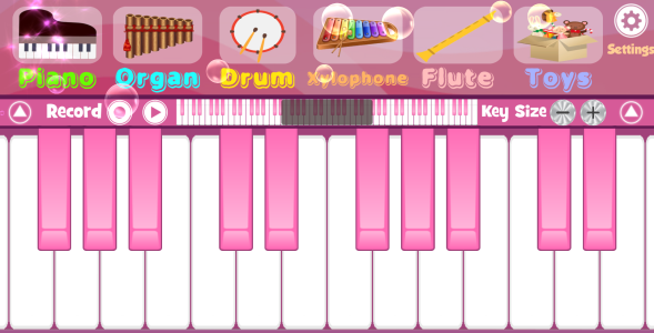 اسکرین شات 1 بازی Pink Piano