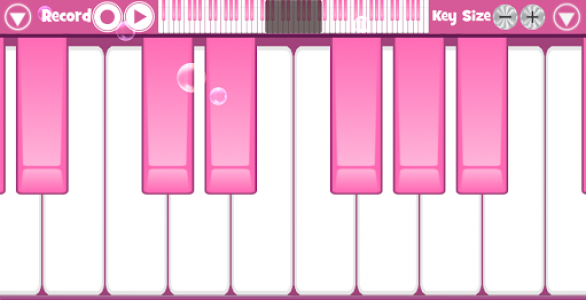 اسکرین شات بازی Pink Piano 2