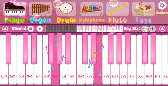 اسکرین شات 6 بازی Pink Piano
