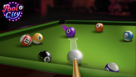 اسکرین شات بازی Pooking - Billiards City 1