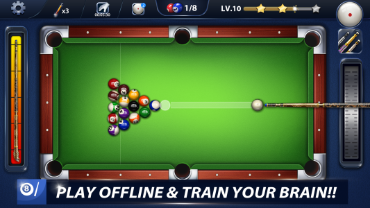 اسکرین شات 3 بازی Ball Billiards: Offline Pool