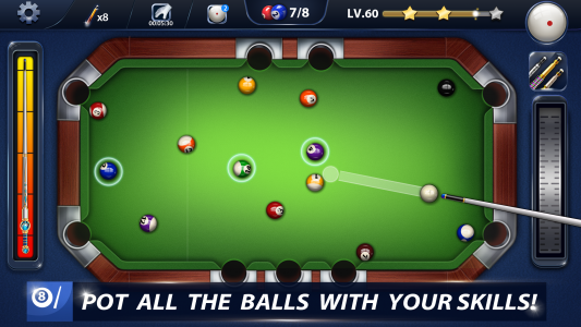 اسکرین شات بازی Billiards Star-8Ball Billiards 4