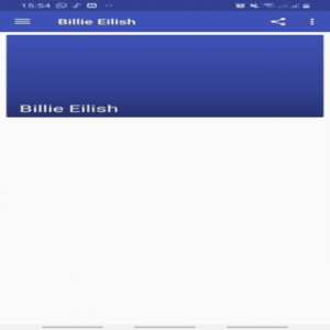 اسکرین شات برنامه Billie Eilish 1